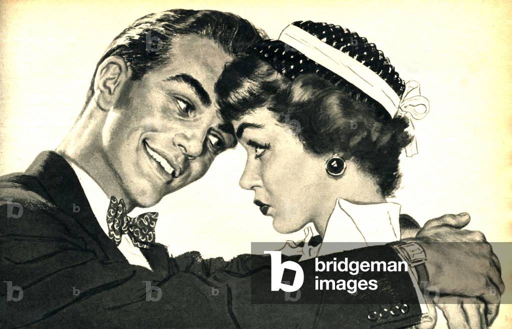 Romance, Magazine Plate, UK, 1950s