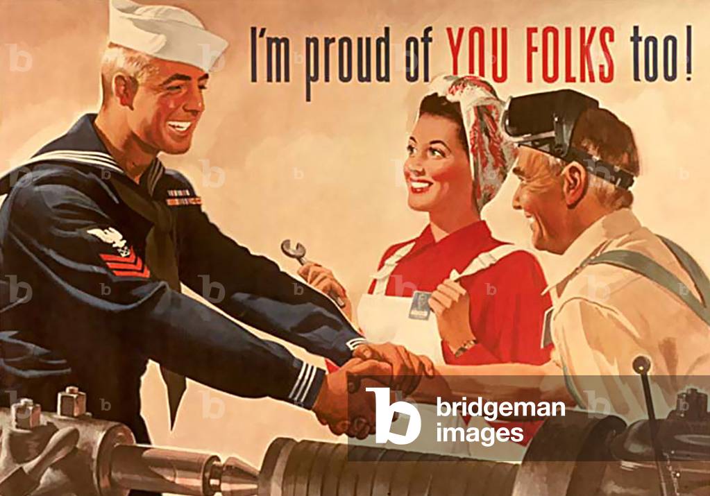 World War Two Poster, USA, 1944 (poster)