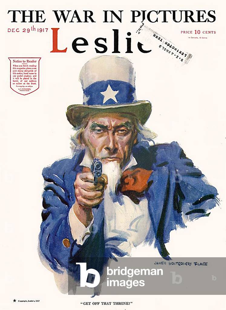 Leslie Magazine Cover, USA, 1910s