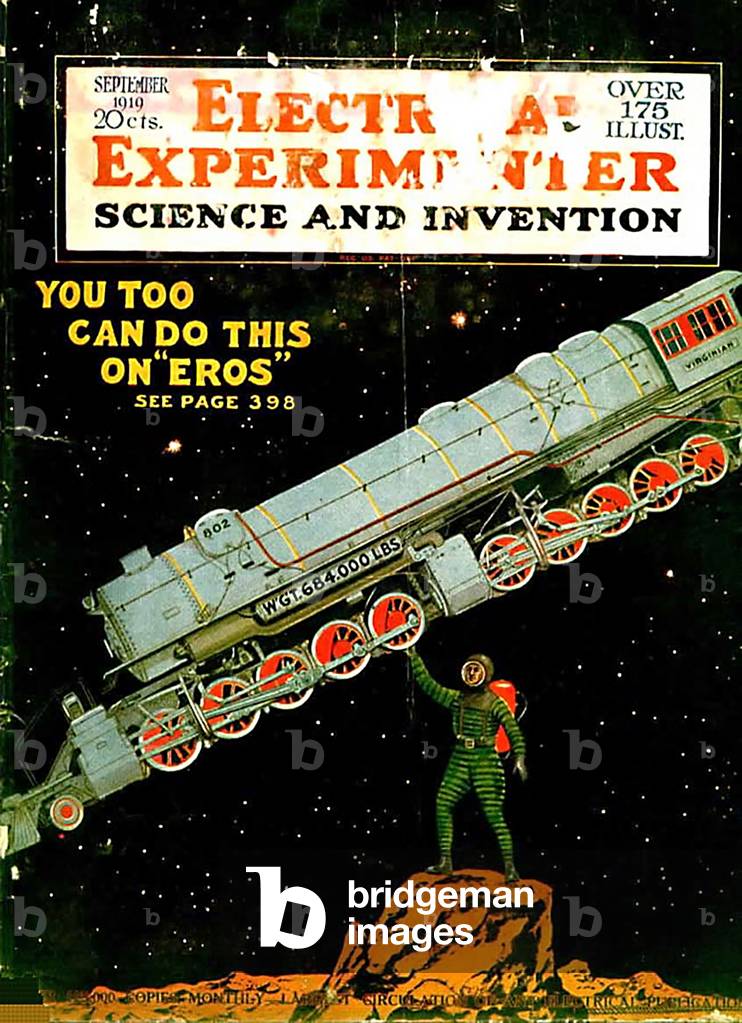 The Electrical Experimenter Magazine Cover, USA, 1910s