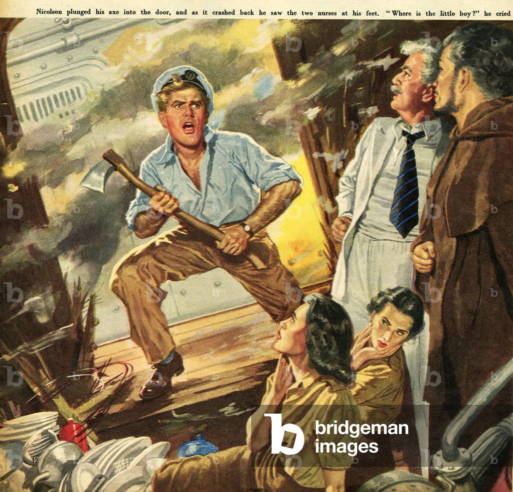 John Bull Magazine Plate, UK, 1950s