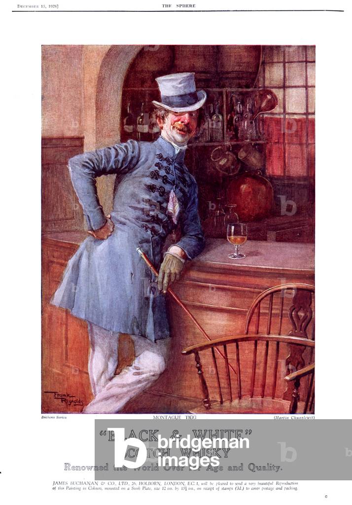 James Buchanan and Co, Magazine Plate, UK, 1920s