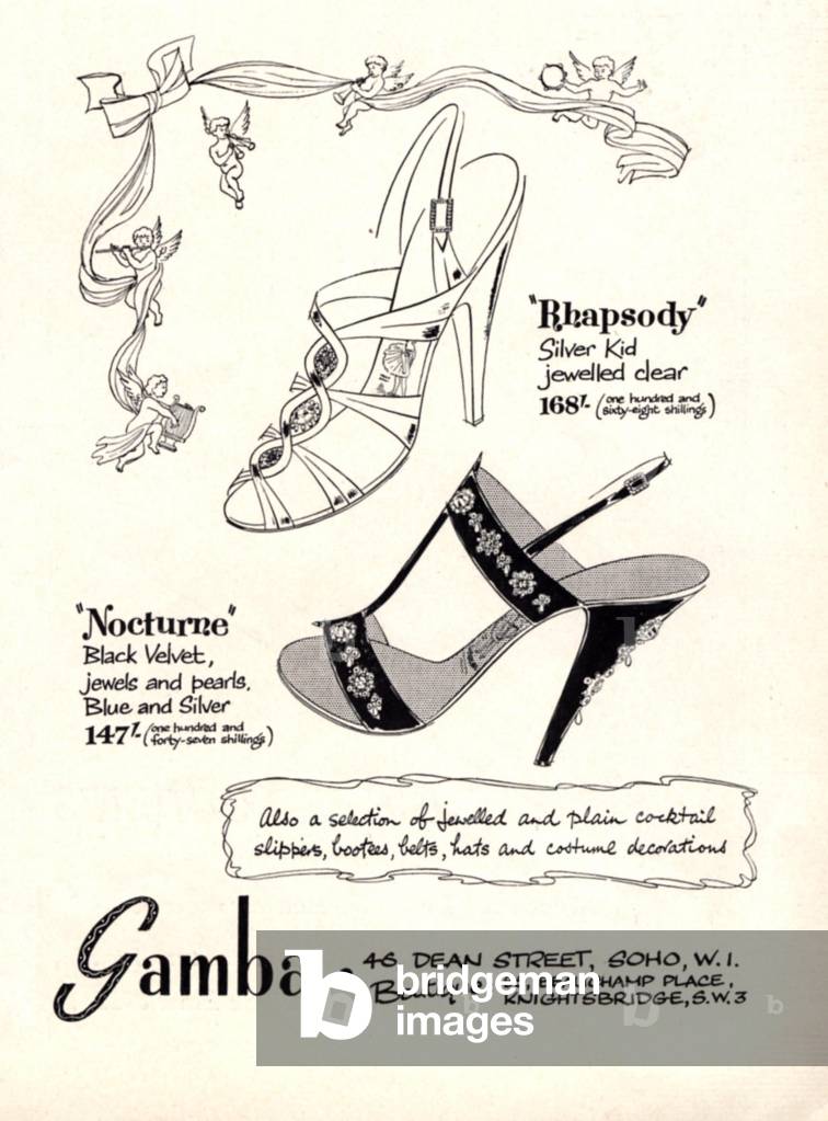 Gamba, 1950s (print)