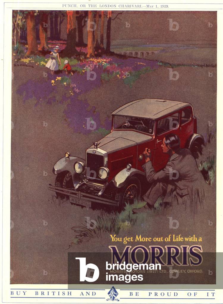 Morris Magazine, advert, UK, 1920s