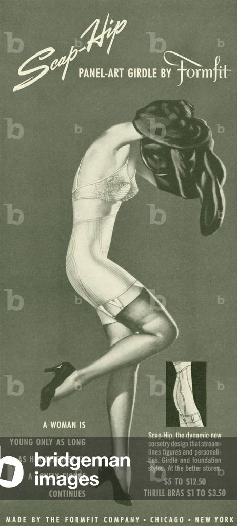 Formfit Magazine, advert, USA, 1940s