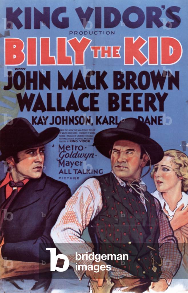 Billy The Kid, Film poster, USA, 1930s (poster)