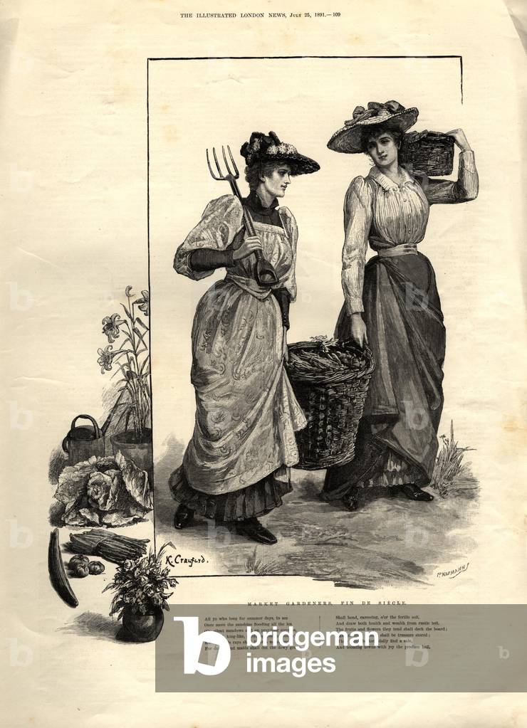 Gardening, 1890s