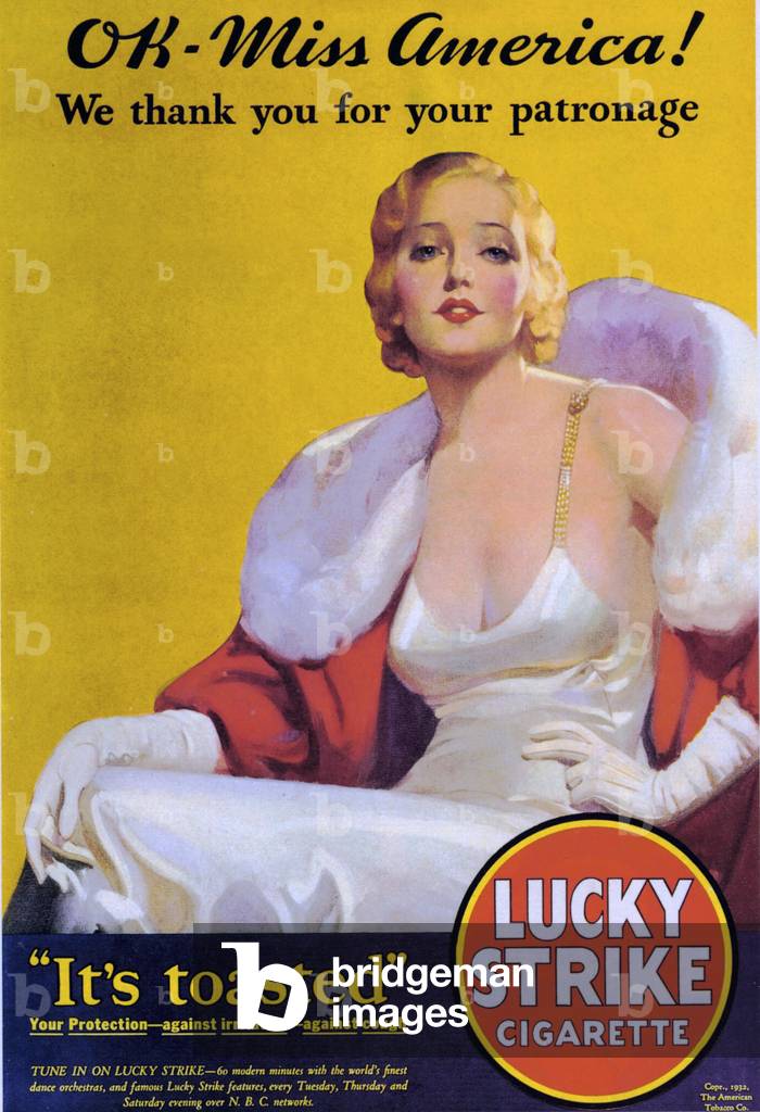 Lucky Strike Magazine, advert, USA, 1930s
