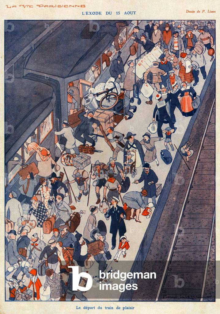 La Vie Parisienne, Magazine Plate, France, 1920s (print)