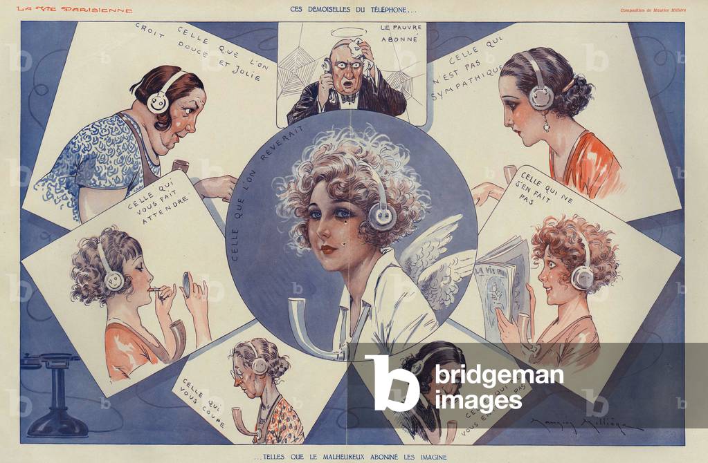 La Vie Parisienne, Magazine Plate, France, 1930s (print)