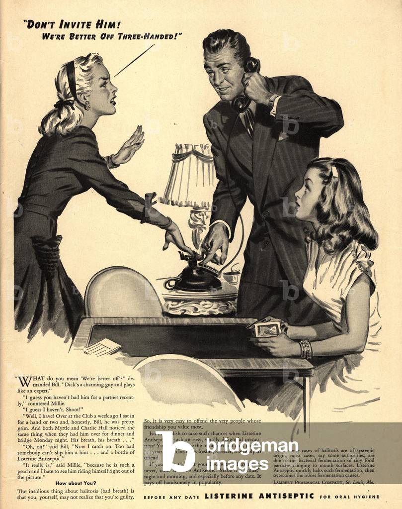 Listerine, 1940s (print)