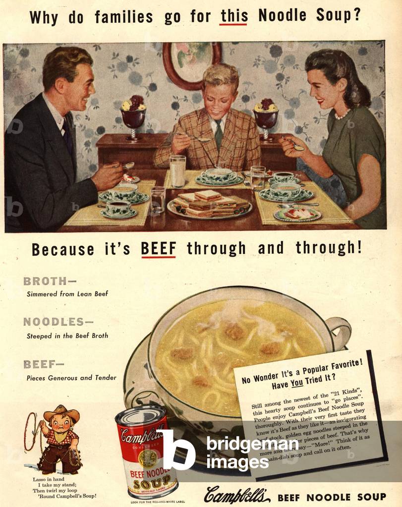 Campbell s, 1940s (print)