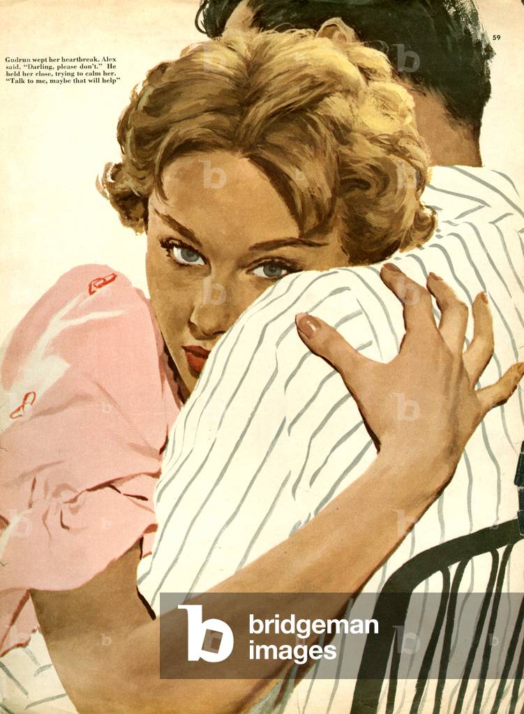 Illustrations Magazine Plate, USA, 1950s