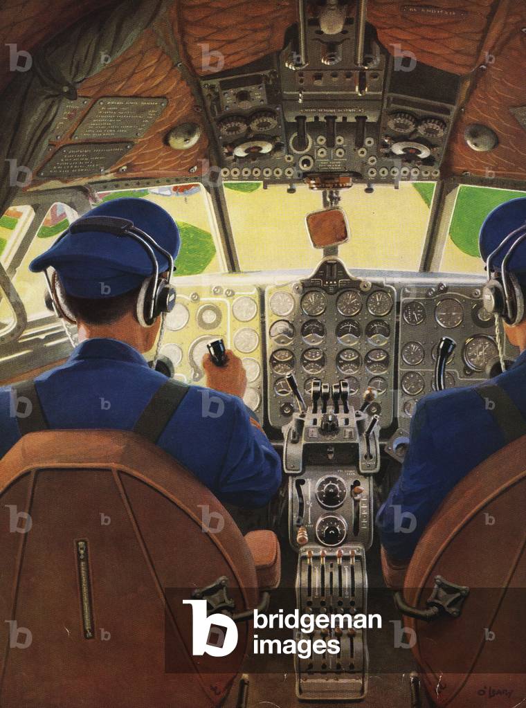Cockpits Book Plate, UK, 1950s