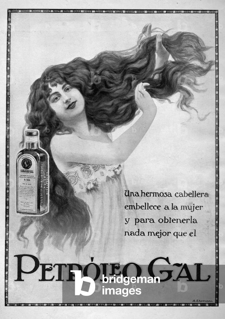 Petroleo Gal Magazine, advert, Spain, 1910s