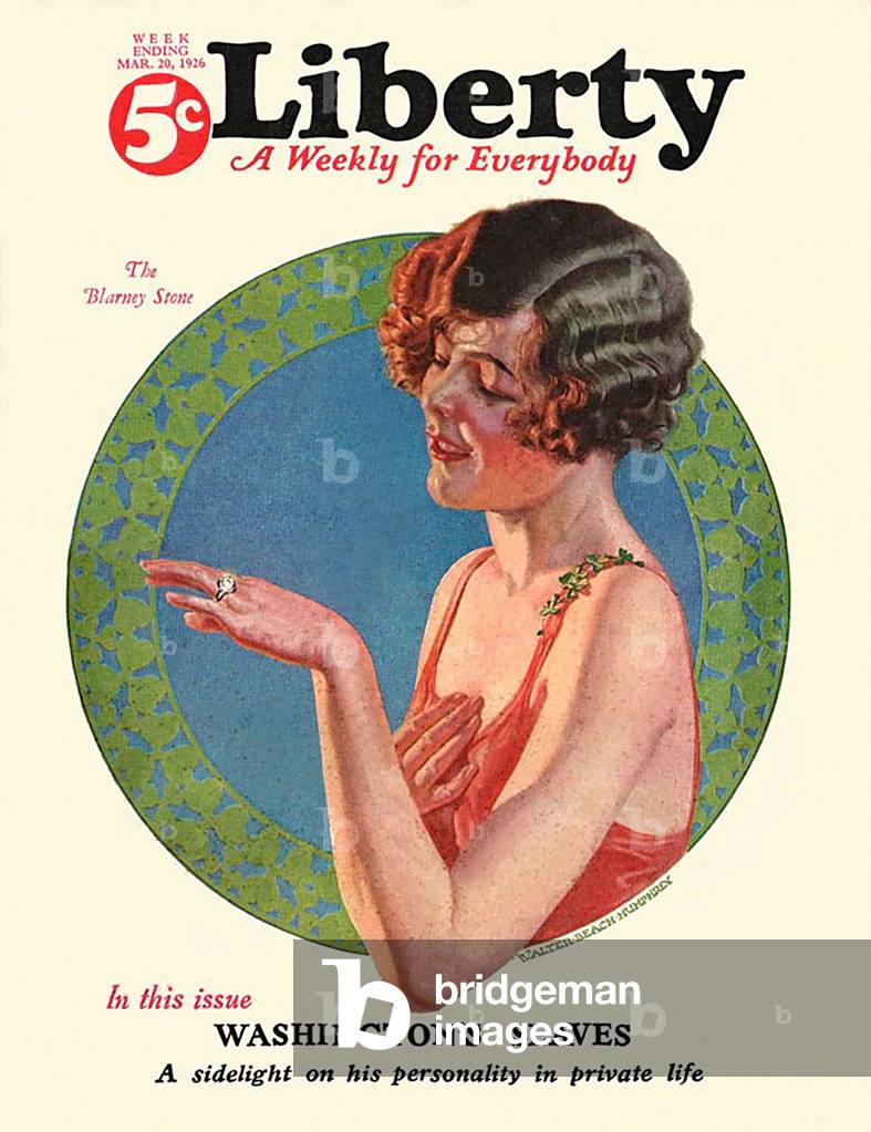 Liberty Magazine Cover, USA, 1920s