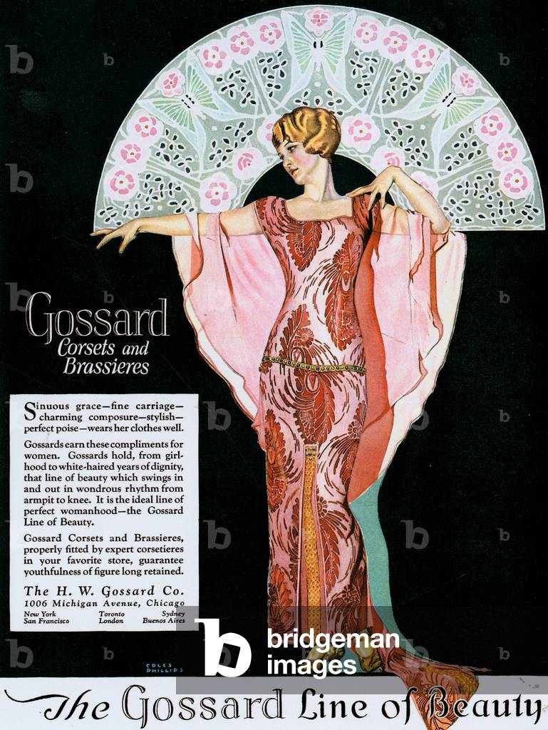 Gossard Magazine Advert, USA, 1920s
