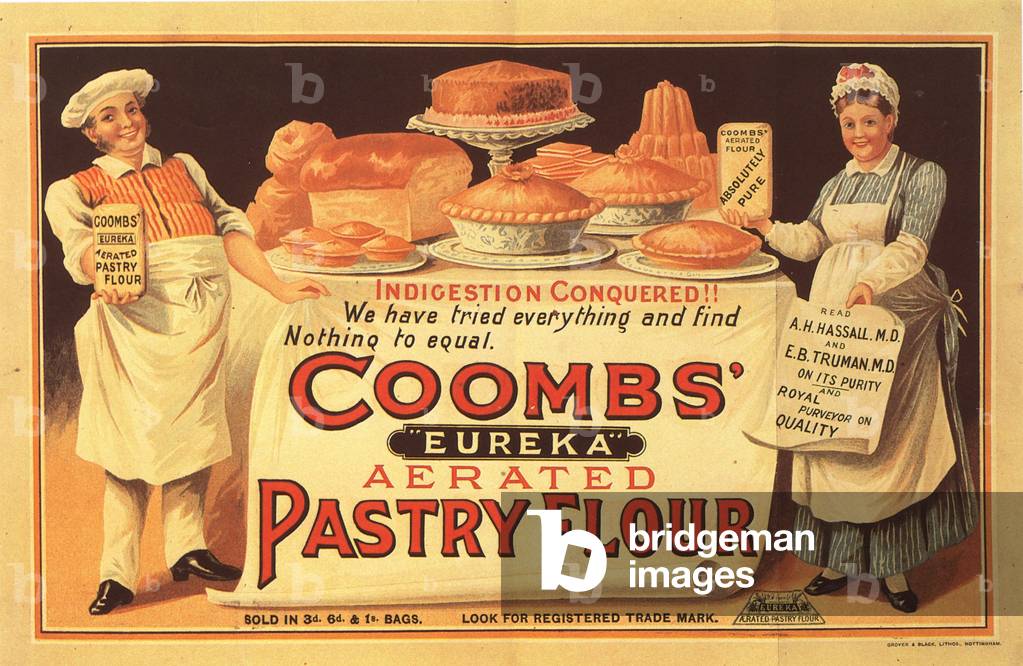 Coombs pastry flour, 1900s