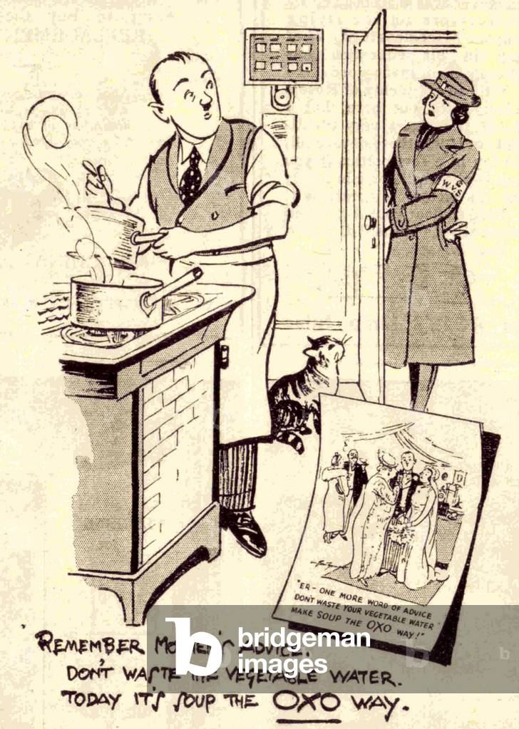 Oxo Magazine Advert, UK, 1940s