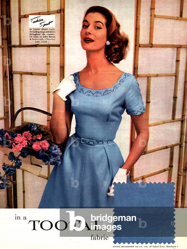 Tootal Magazine, advert, UK, 1950s