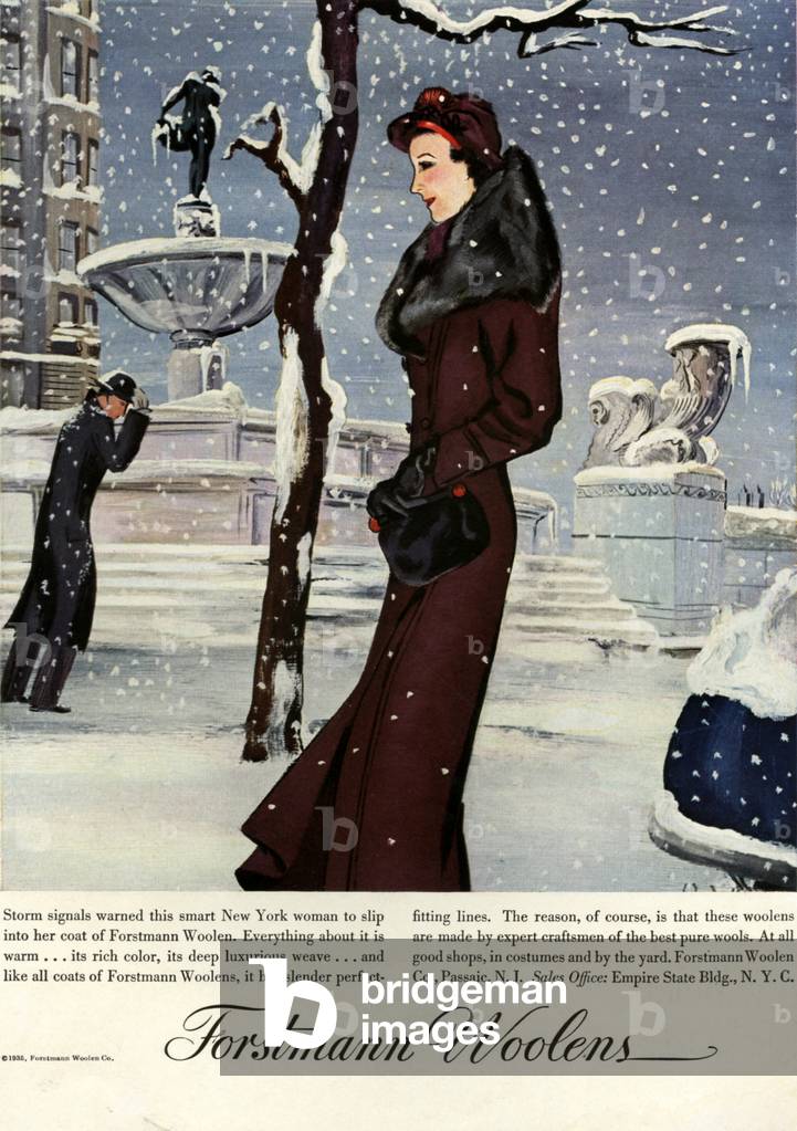 Forstmann Woolens, 1930s (print)