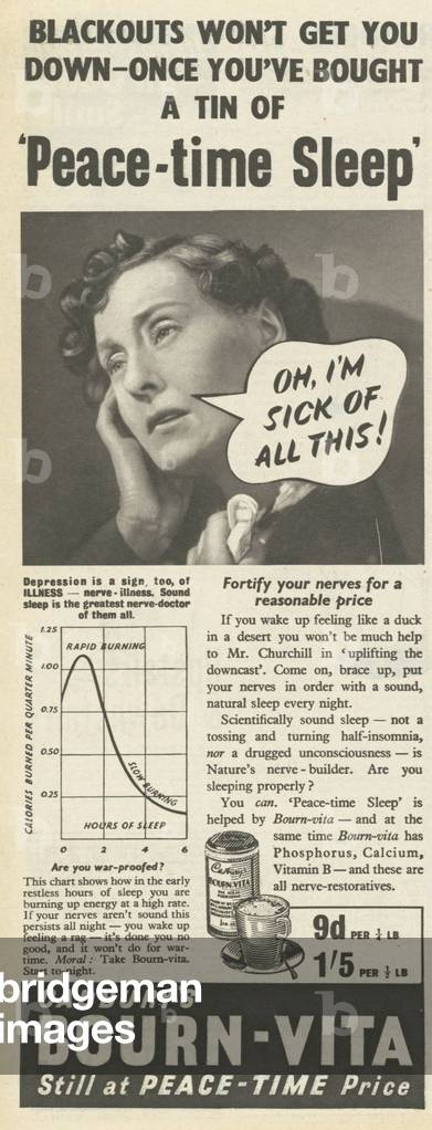 Cadburys Magazine, advert, UK, 1940s