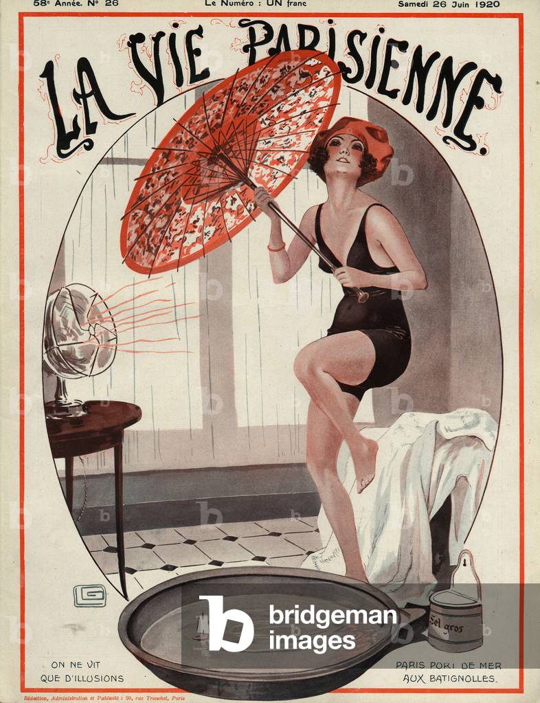 La Vie Parisienne Magazine Cover, France, 1920s (print)