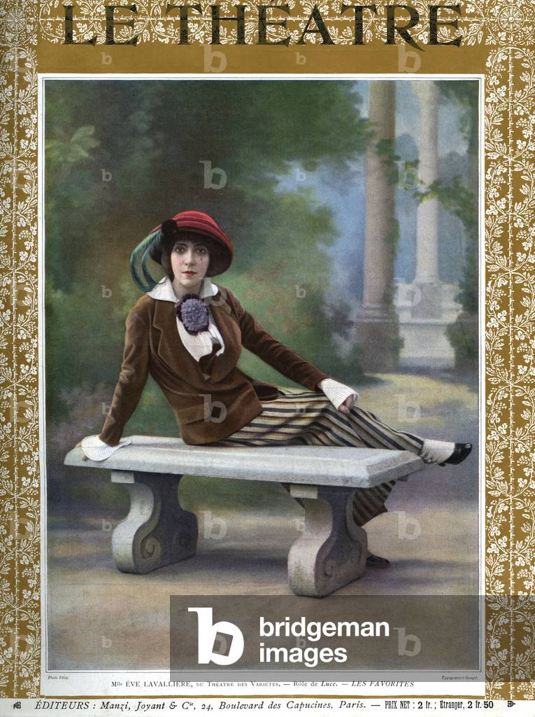 Le Theatre Magazine Cover, France, 1910s