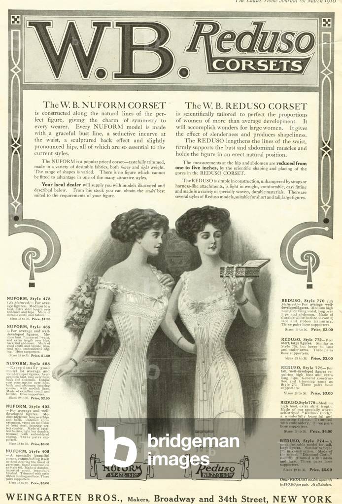 WB Reduso Magazine, advert, UK, 1910s