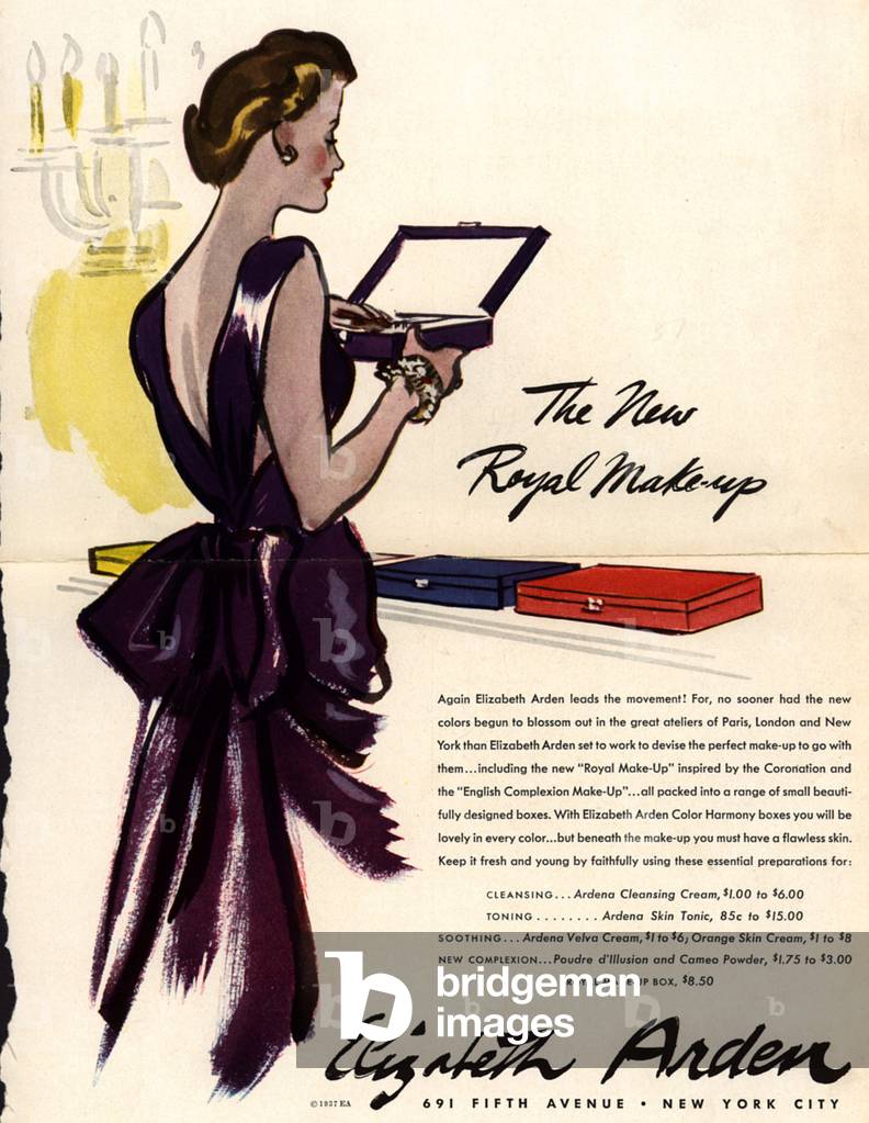 Elizabeth Arden Magazine Advert, USA, 1930s