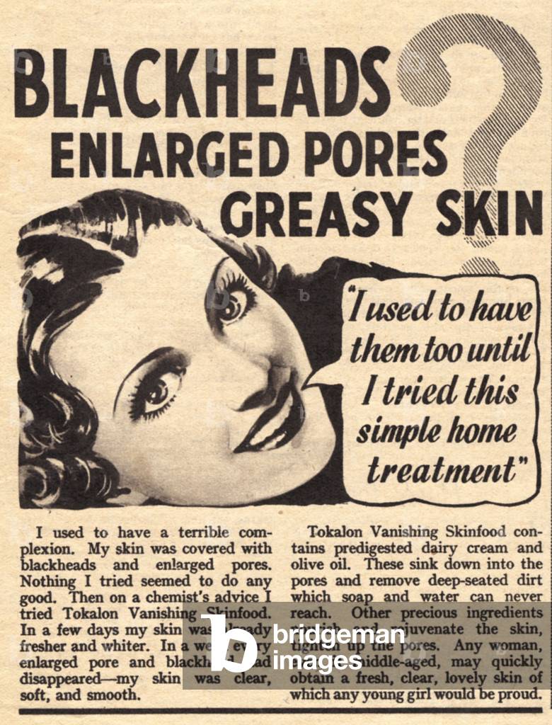 Spot Prevention Magazine, advert, UK, 1940s