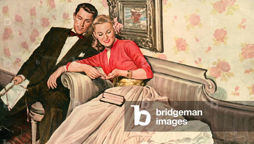 Watchmakers of switzerland Magazine Advert (detail), USA, 1950s