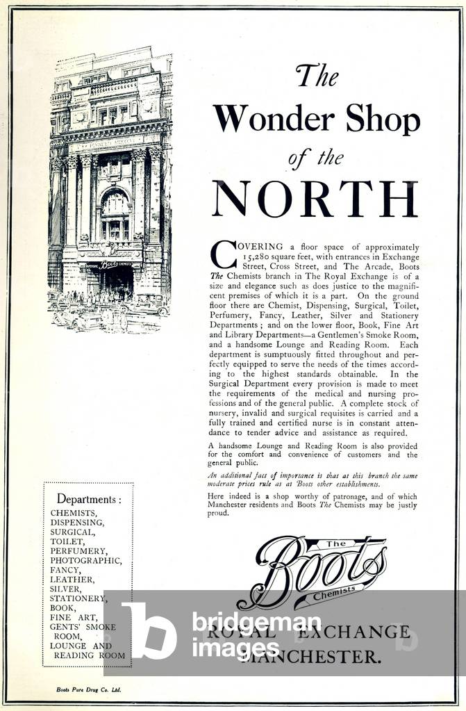 Boots Magazine Advert, UK, 1920s