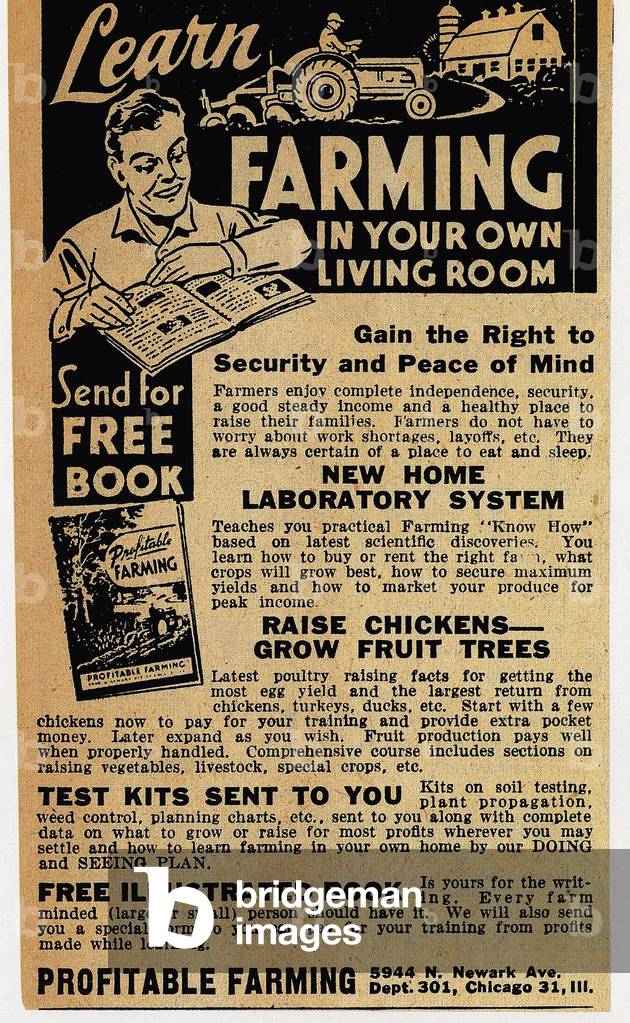 How -To Book Magazine, advert, USA, 1950s