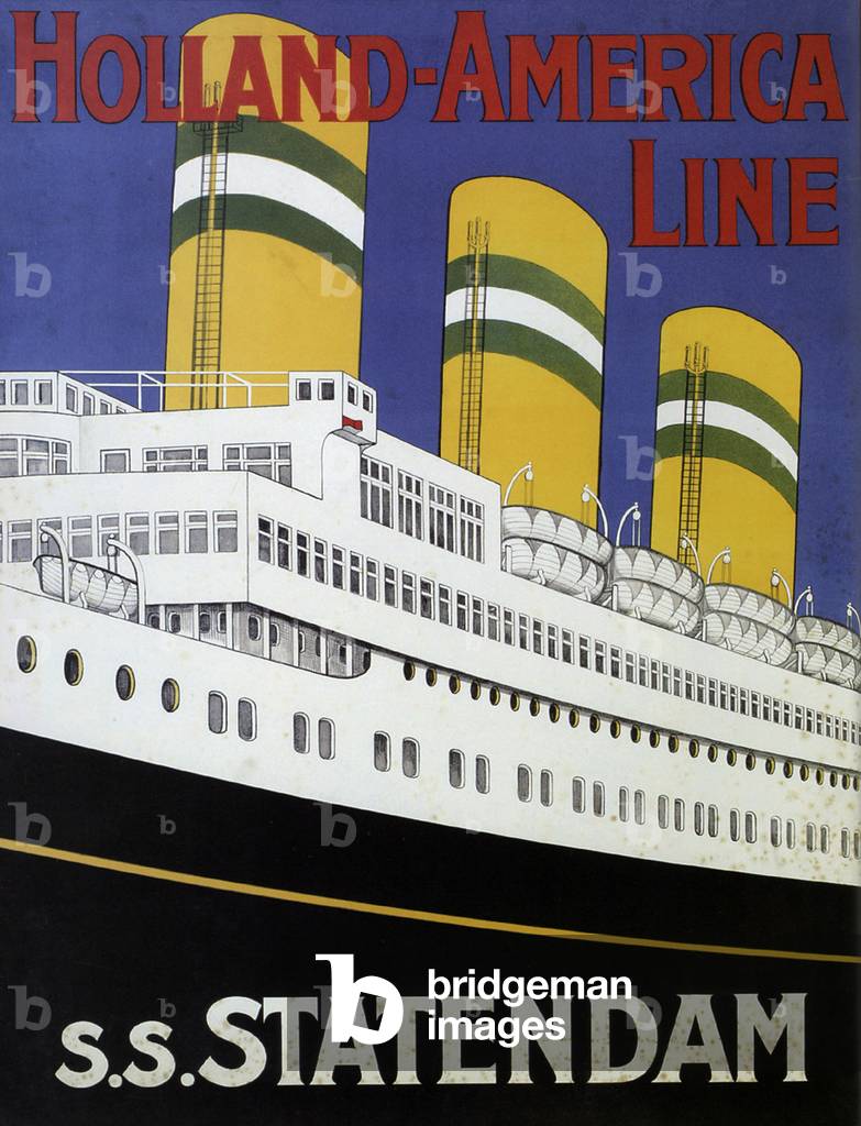 Holland-America Line Poster, 1920s