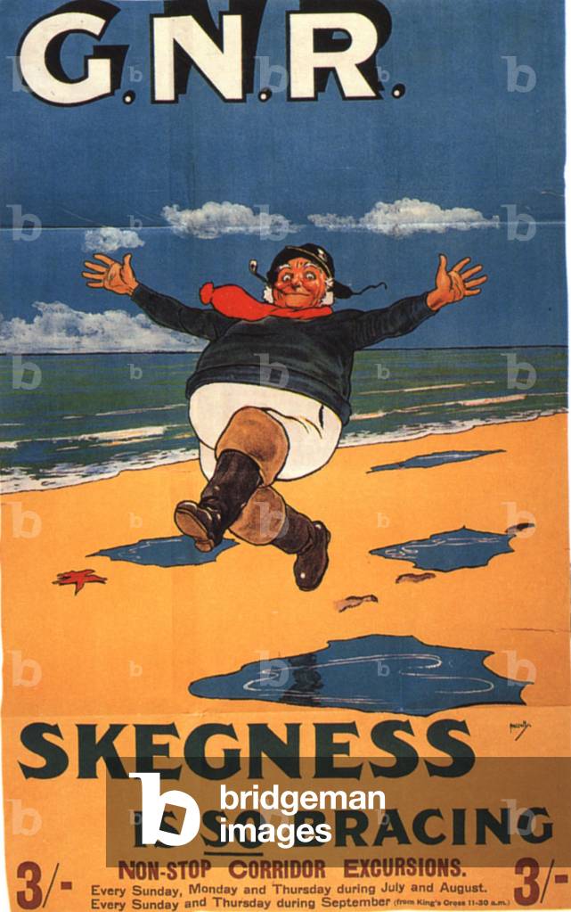 holidays skegness is so bracing seaside resorts, 1908