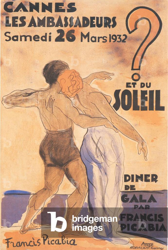 Cannes Poster, France, 1930s