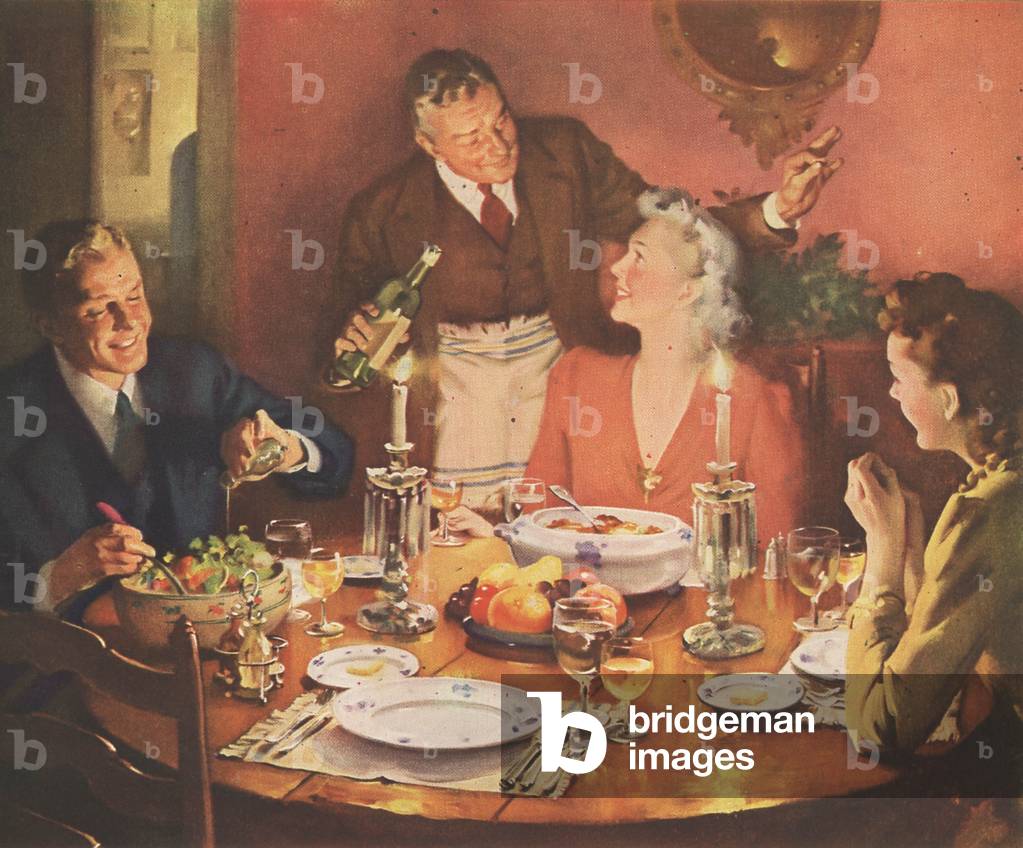 Wine Magazine, advert, USA, 1940s