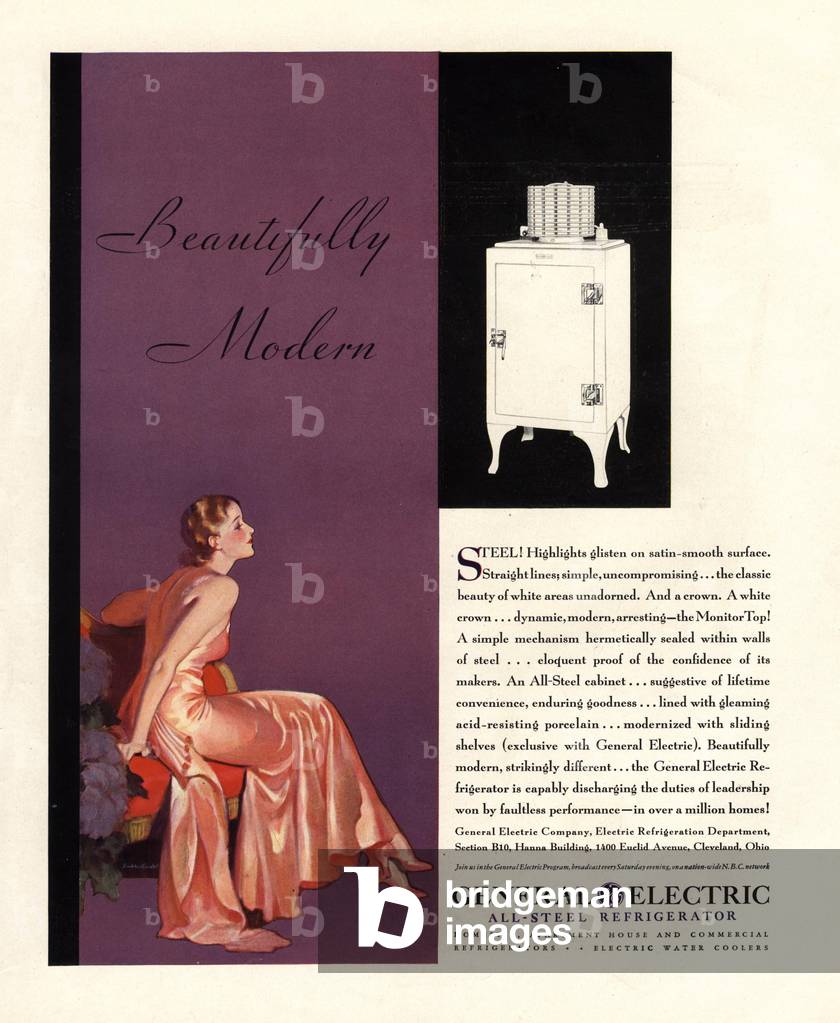 General Electric Magazine, advert, USA, 1930s