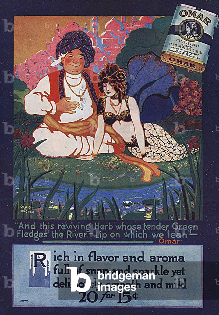 Omar Magazine Advert, USA, 1910s