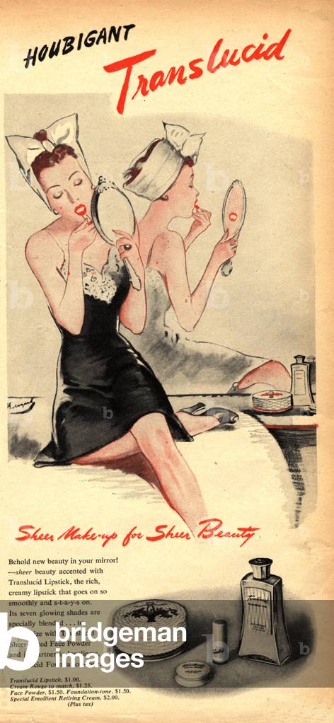 Houbigant Magazine, advert, USA, 1940s