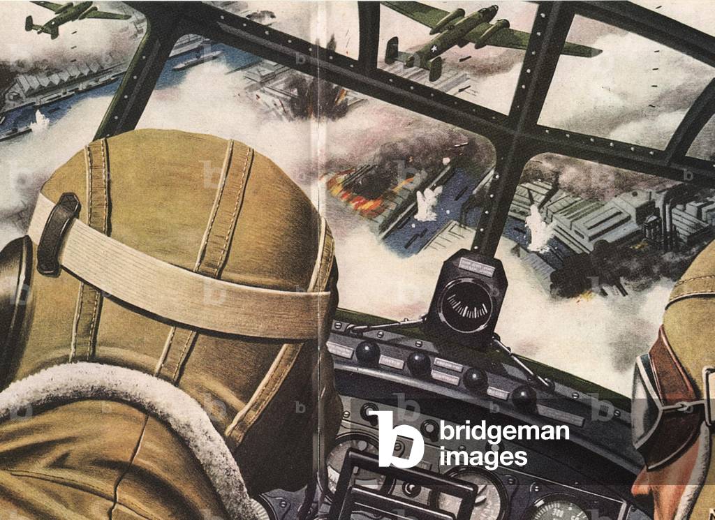 Fighter Pilots Magazine, advert, USA, 1940s