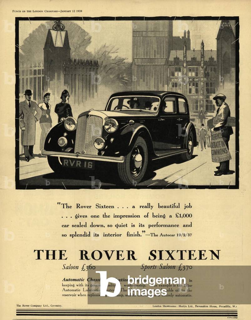 Rover Magazine, advert, UK, 1930s