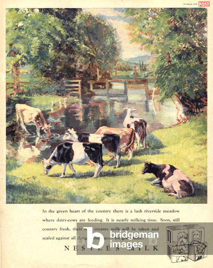 Nestle's Magazine, advert, UK, 1950s