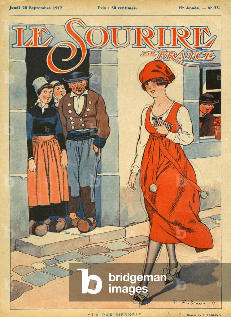 Le Sourire Magazine Cover, France, 1910s