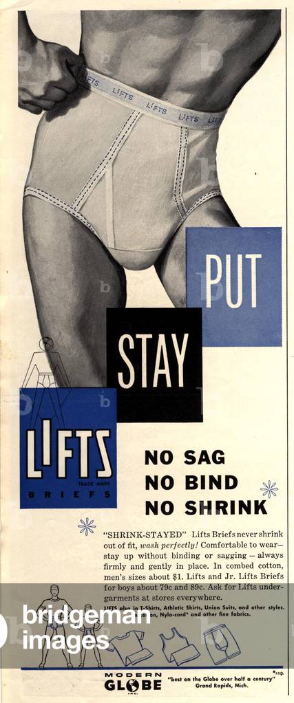 Modern Globe Magazine, advert, USA, 1949