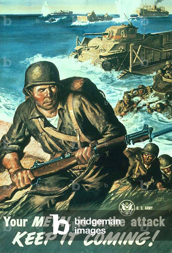 US Army Poster, USA, 1940s