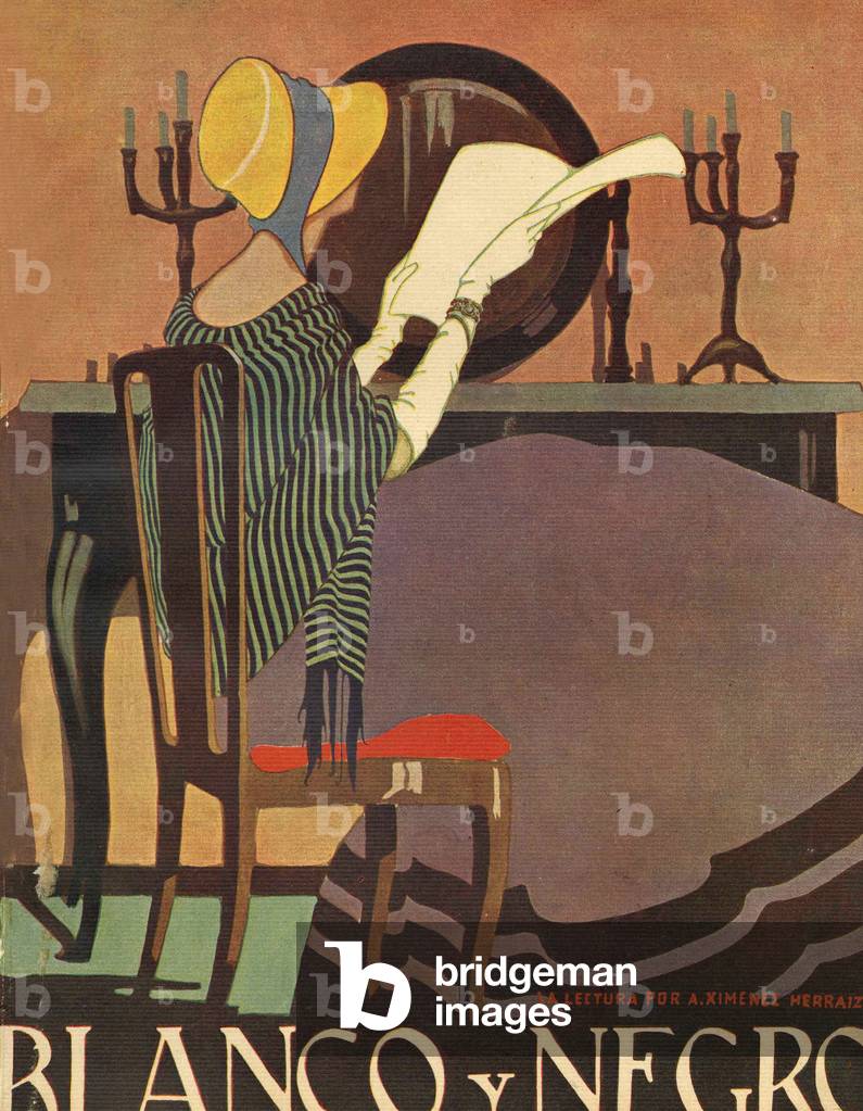 Blanco y Negro Magazine Cover, Spain, 1920s