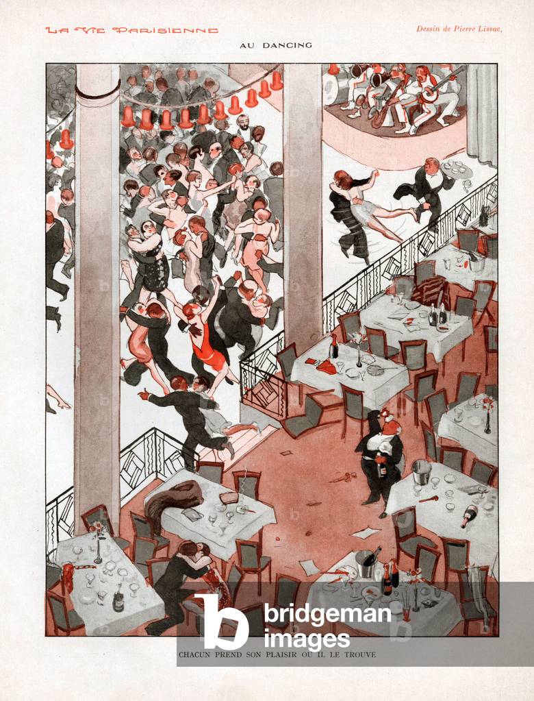 La Vie Parisienne, Magazine Plate, France, 1920s (print)