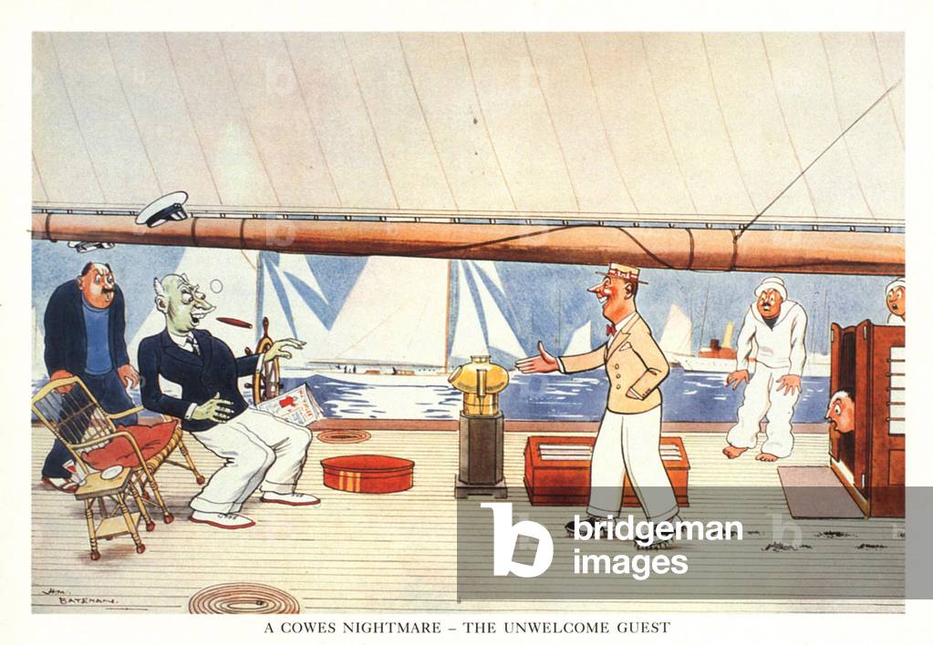 A Cowes Nightmare Book Plate, UK, 1930s